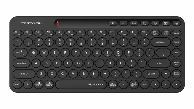Беспроводная клавиатура A4TECH FSTYLER MULTIMEDIA FBK36C