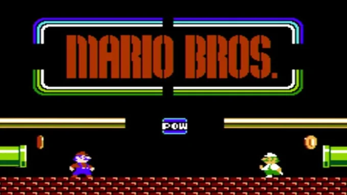 Mario Bros. — первая игра, полностью посвященная Марио и его брату Луиджи