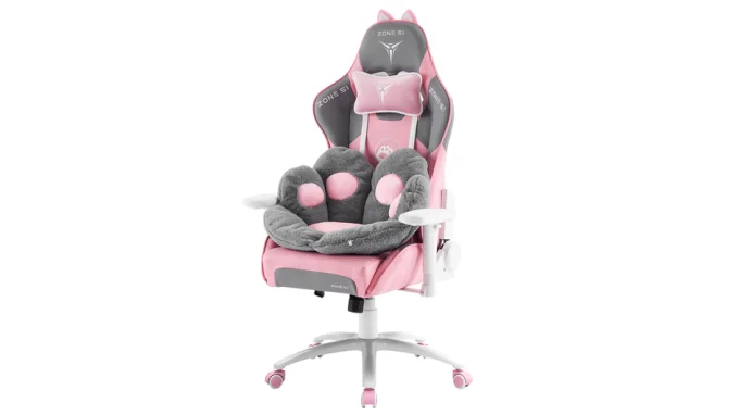 Игровое кресло фирмы Zone 51 модель Kitty Meow Edition