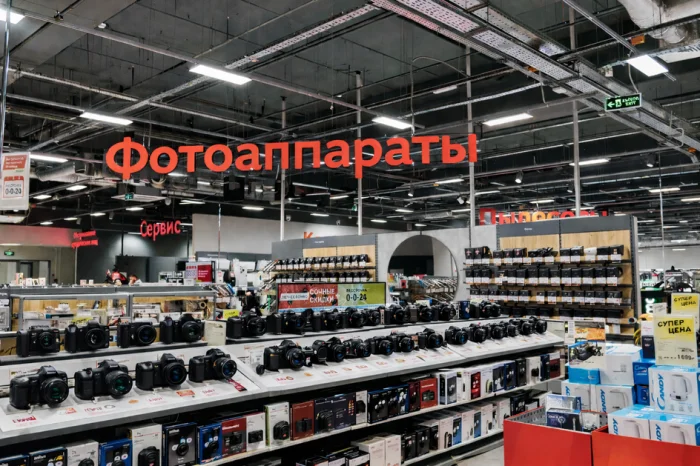 фотоаппараты в М.Видео