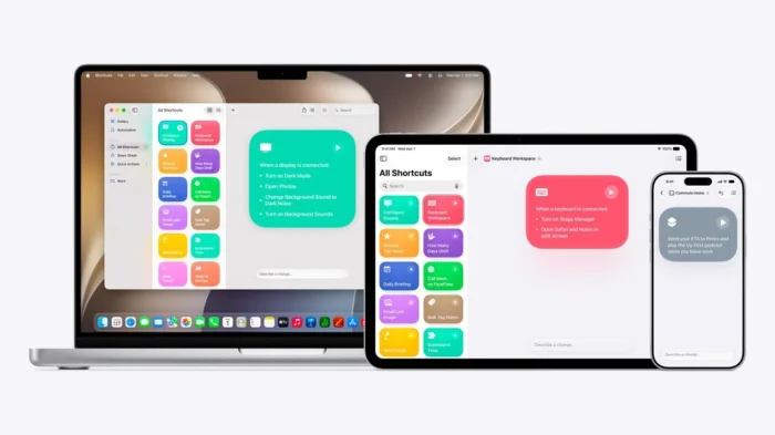 Создание команд с Siri AI иллюстрация