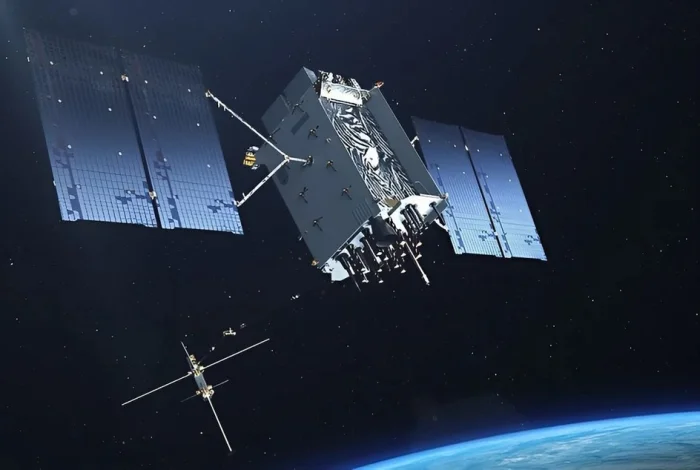 GPS спутник на орбите